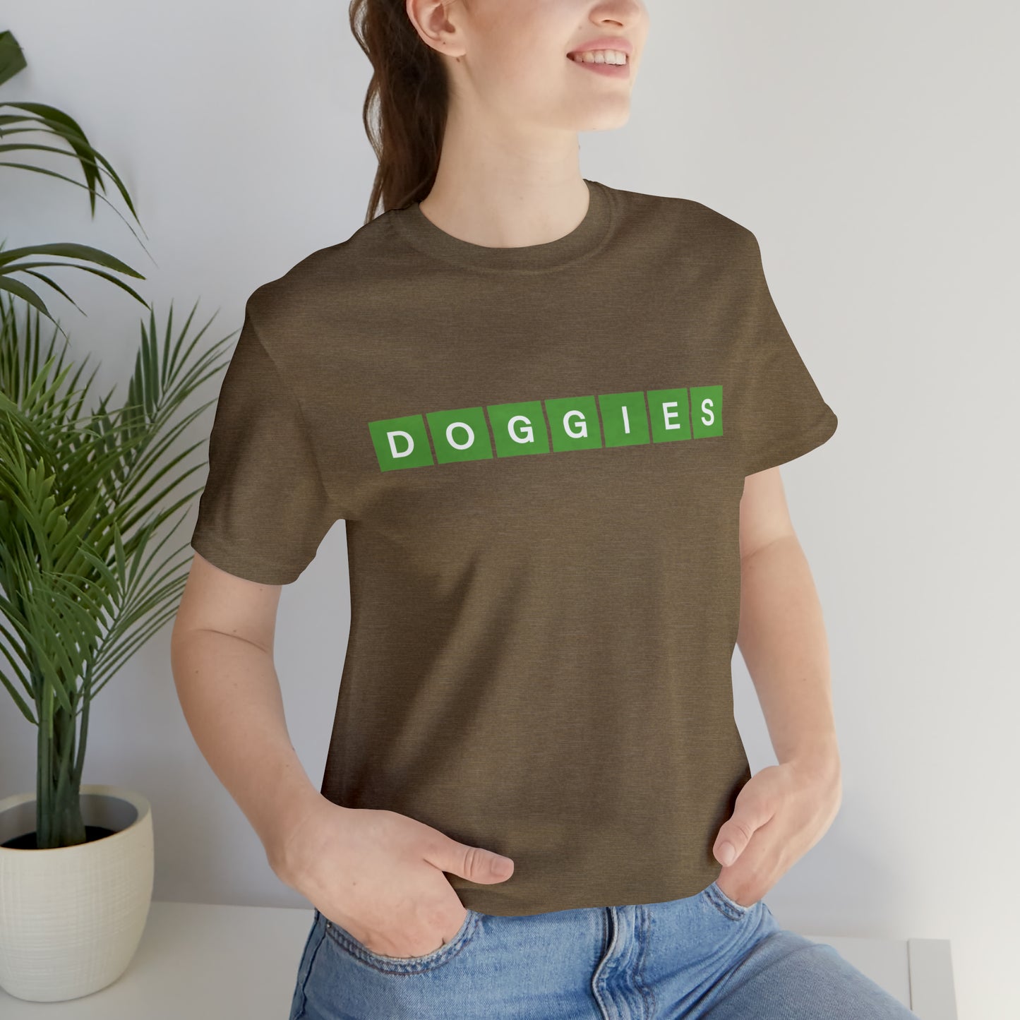 Doggle DOGGIES, Bella Canvas, Unisex Short Sleeve Tee