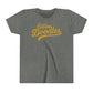 Golden Doodles, Youth Short Sleeve Tee, Distressed Gold Print