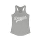 Doggies, Women's Racerback Tank, Distressed