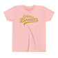 Golden Doodles, Youth Short Sleeve Tee, Distressed Gold Print