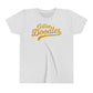 Golden Doodles, Youth Short Sleeve Tee, Distressed Gold Print