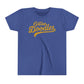 Golden Doodles, Youth Short Sleeve Tee, Distressed Gold Print