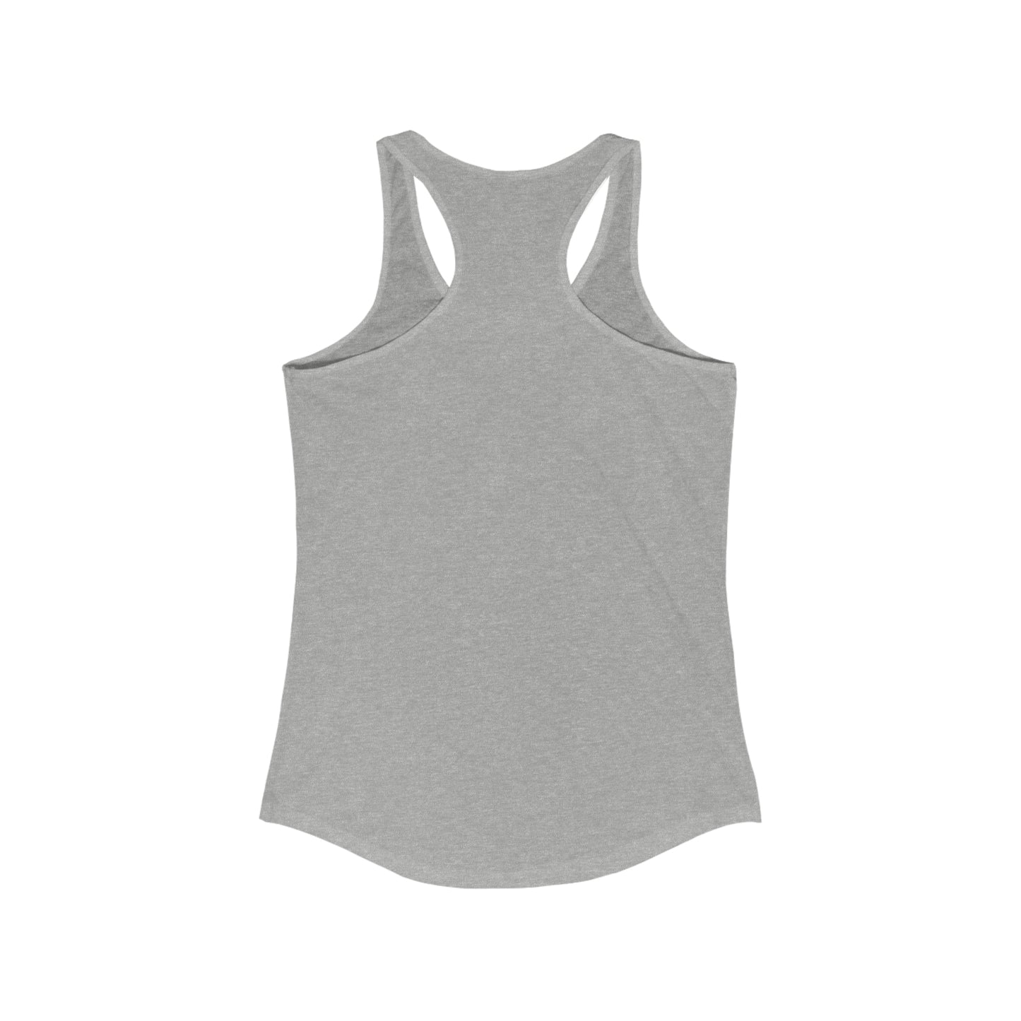 Poodles Collegiate, Women's Racerback Tank, Distressed Print