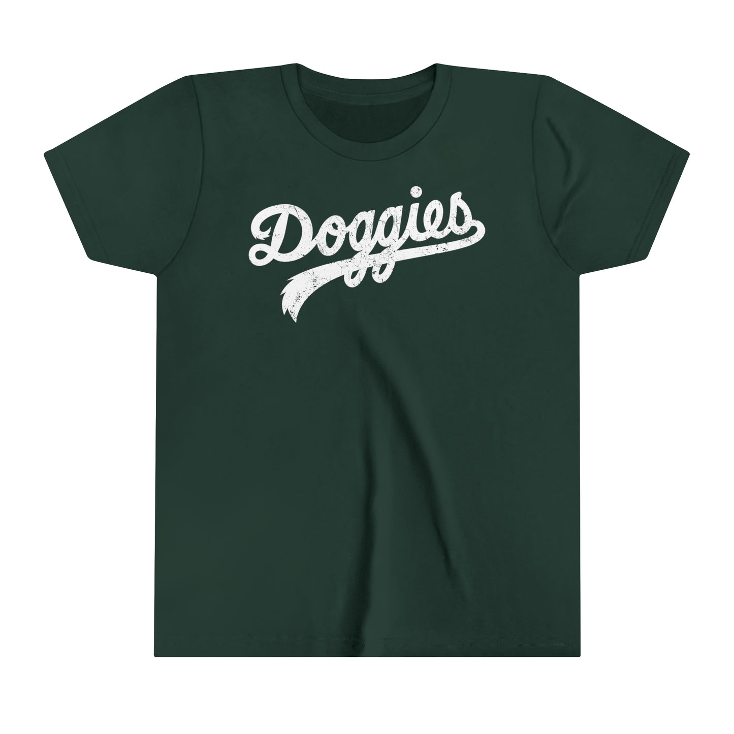 Doggies, Youth Short Sleeve Tee, Distressed