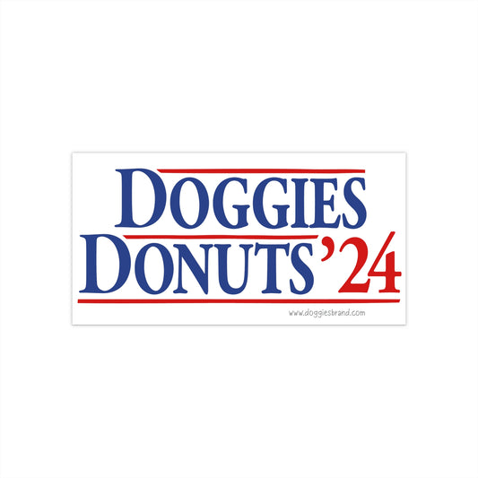 Doggies and Donuts 2024, Bumper Sticker