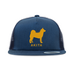 AKITA Retro Trucker Snapback Hat, Vinyl Print