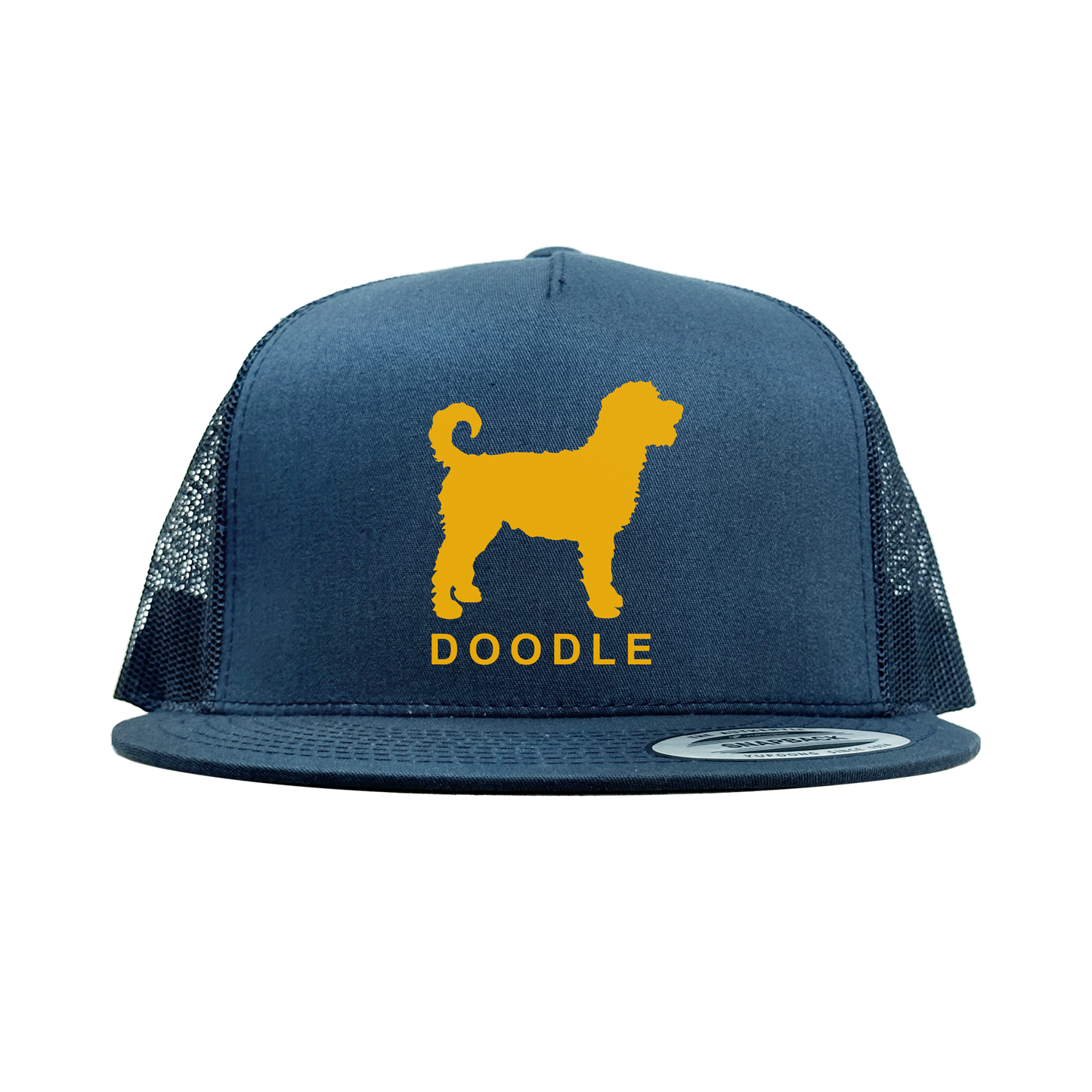 DOODLE Retro Trucker Snapback Hat, Vinyl Print