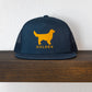 GOLDEN Retrievers Retro Trucker Snapback Hat, Vinyl Print