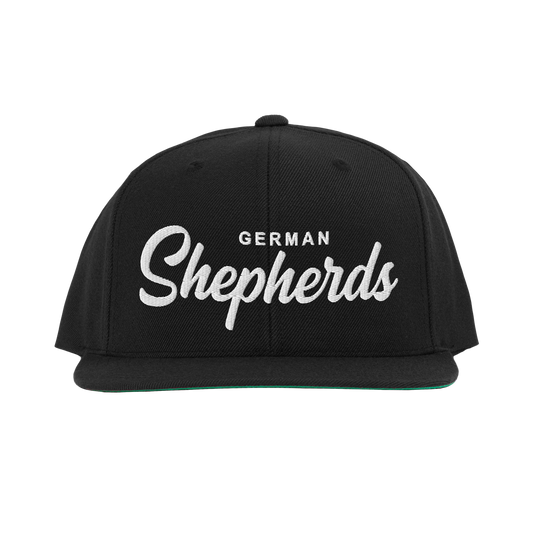 German Shepherds Retro Snapback, Embroidered Print