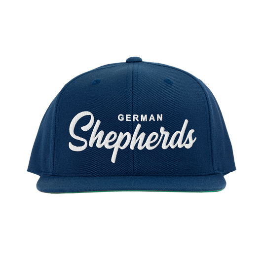 German Shepherds Retro Snapback, Embroidered Print