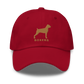 BOXERS Silhouette Dad Hat, Embroidered Print