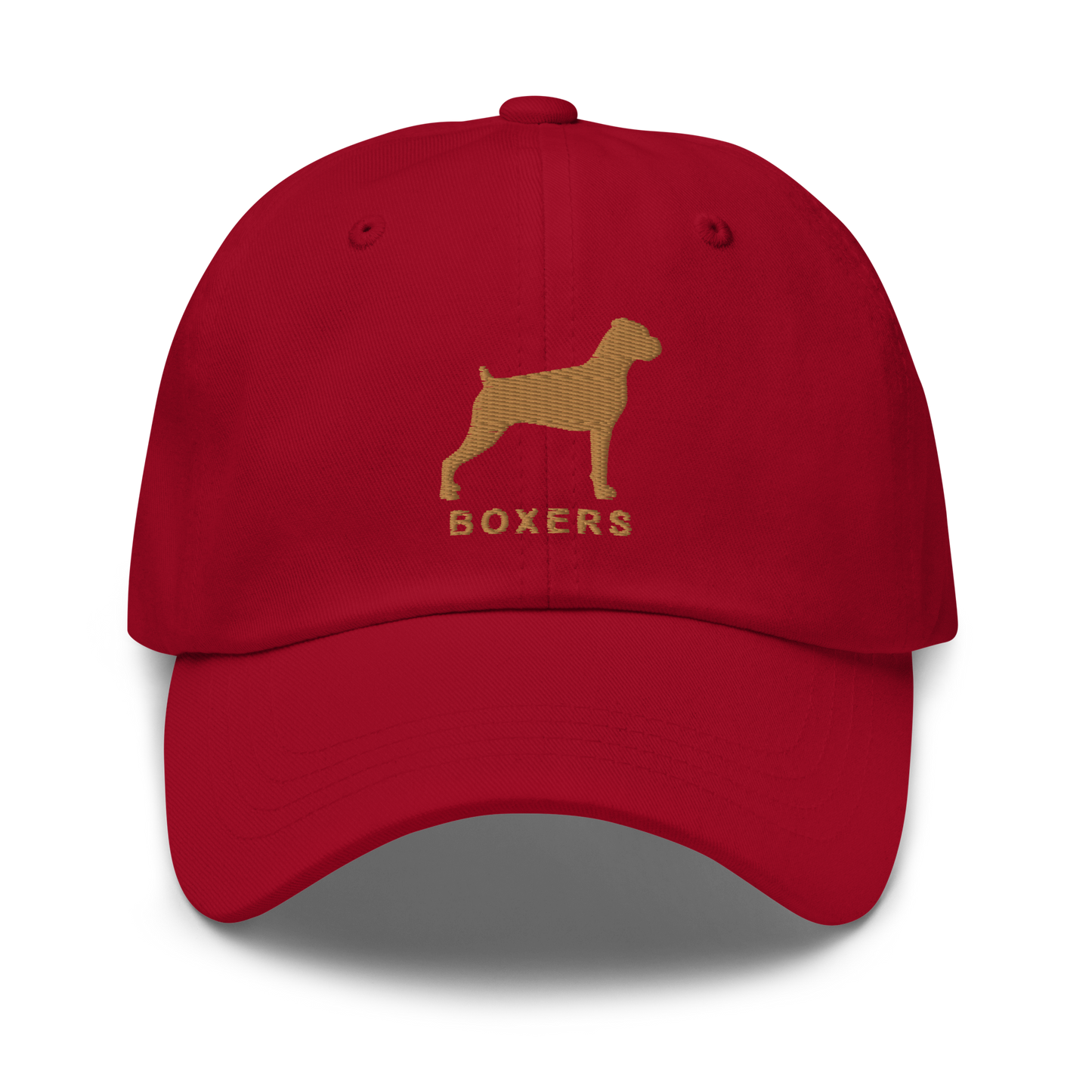 BOXERS Silhouette Dad Hat, Embroidered Print