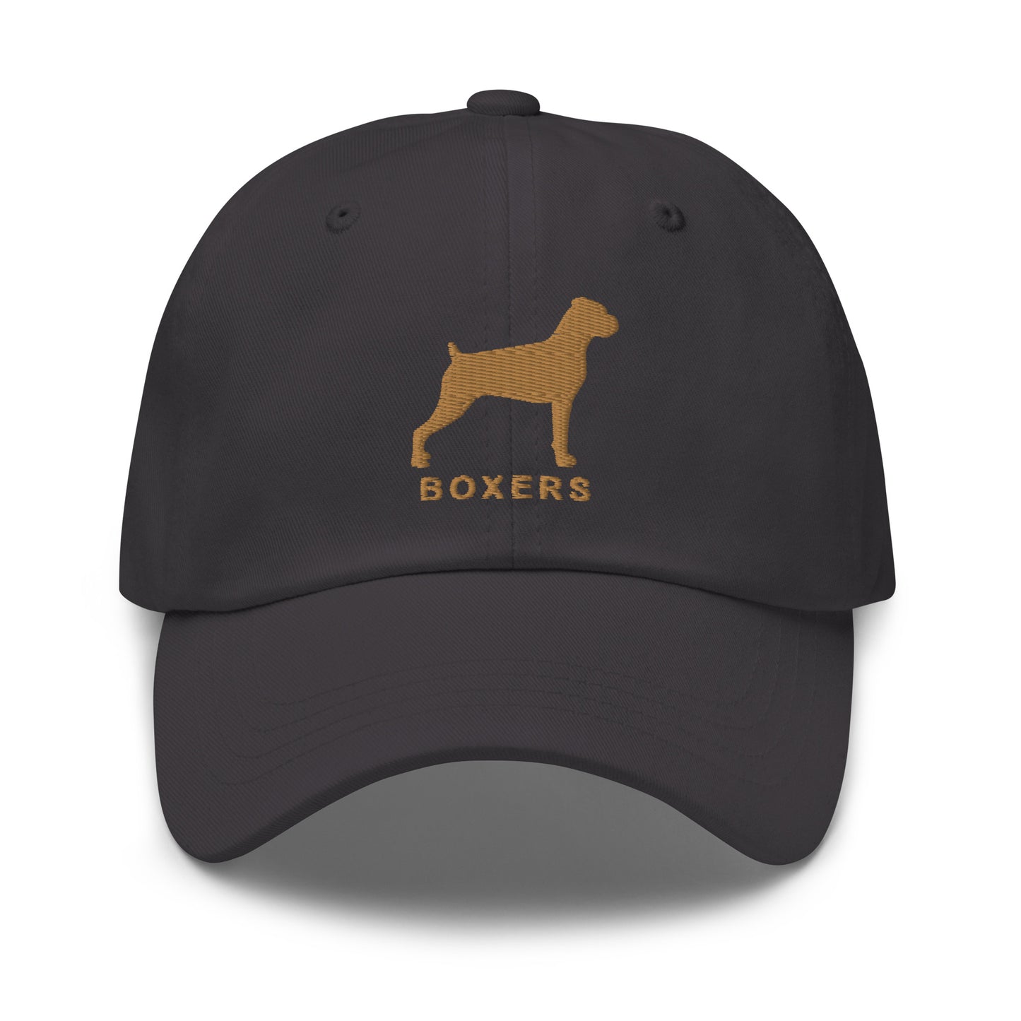 BOXERS Silhouette Dad Hat, Embroidered Print