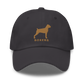 BOXERS Silhouette Dad Hat, Embroidered Print