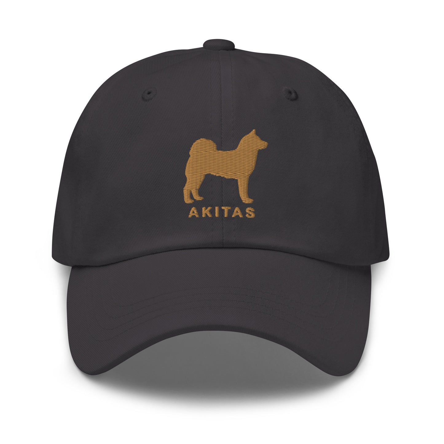 AKITAS Silhouette Dad Hat, Embroidered Print