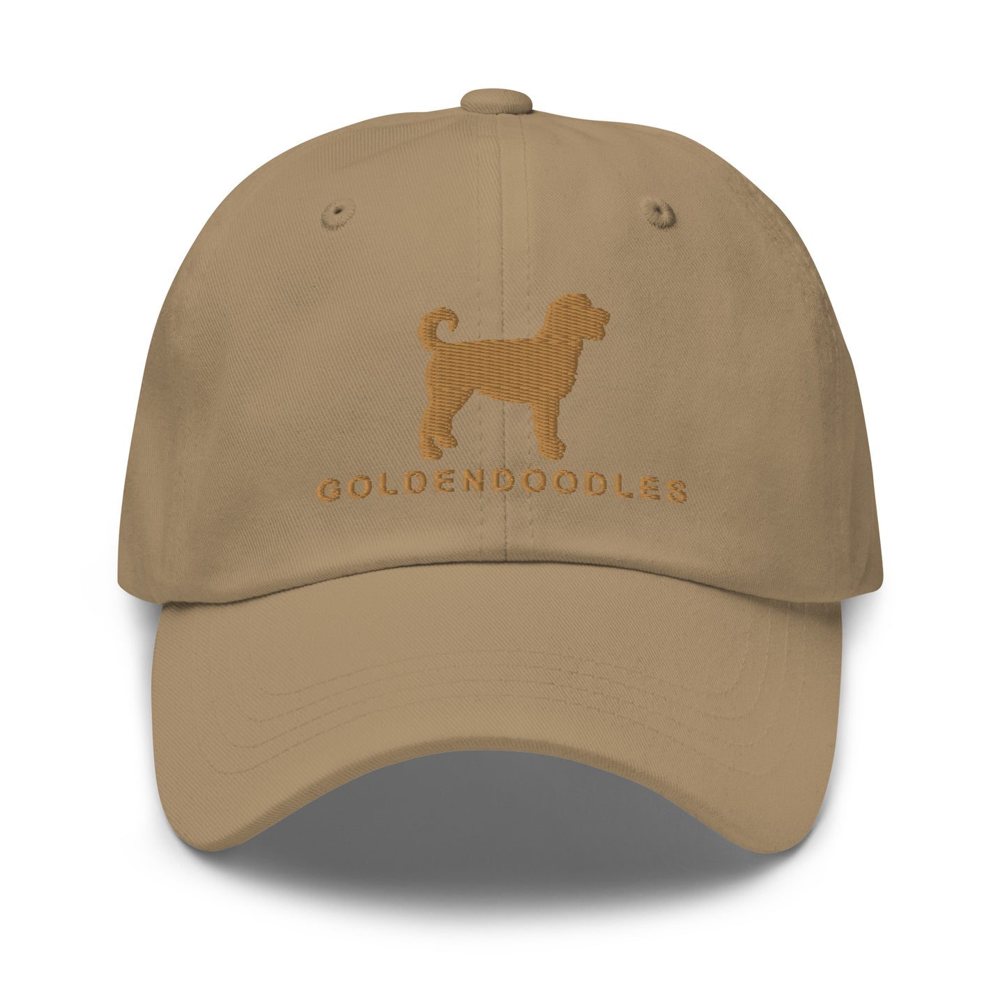 GOLDENDOODLES Silhouette Dad Hat, Embroidered Print