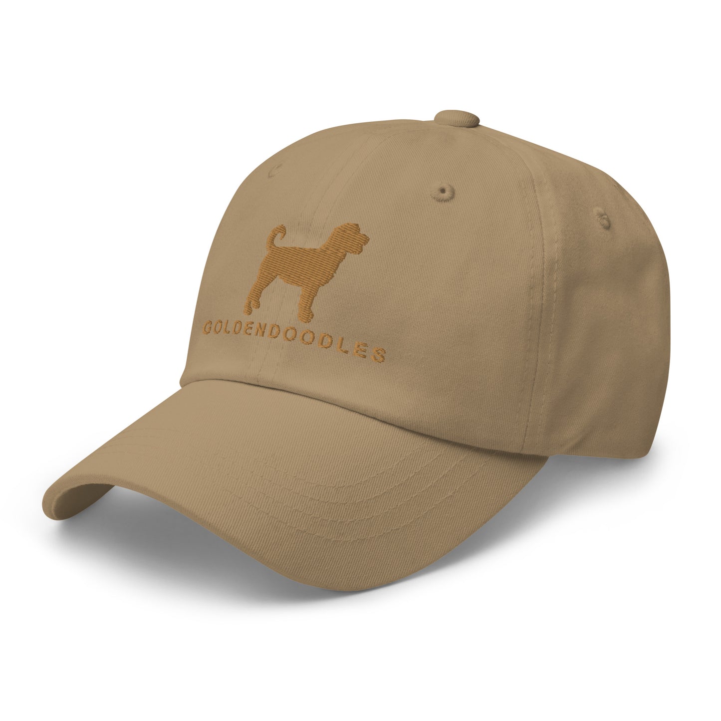 GOLDENDOODLES Silhouette Dad Hat, Embroidered Print