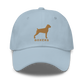 BOXERS Silhouette Dad Hat, Embroidered Print