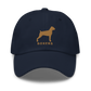 BOXERS Silhouette Dad Hat, Embroidered Print