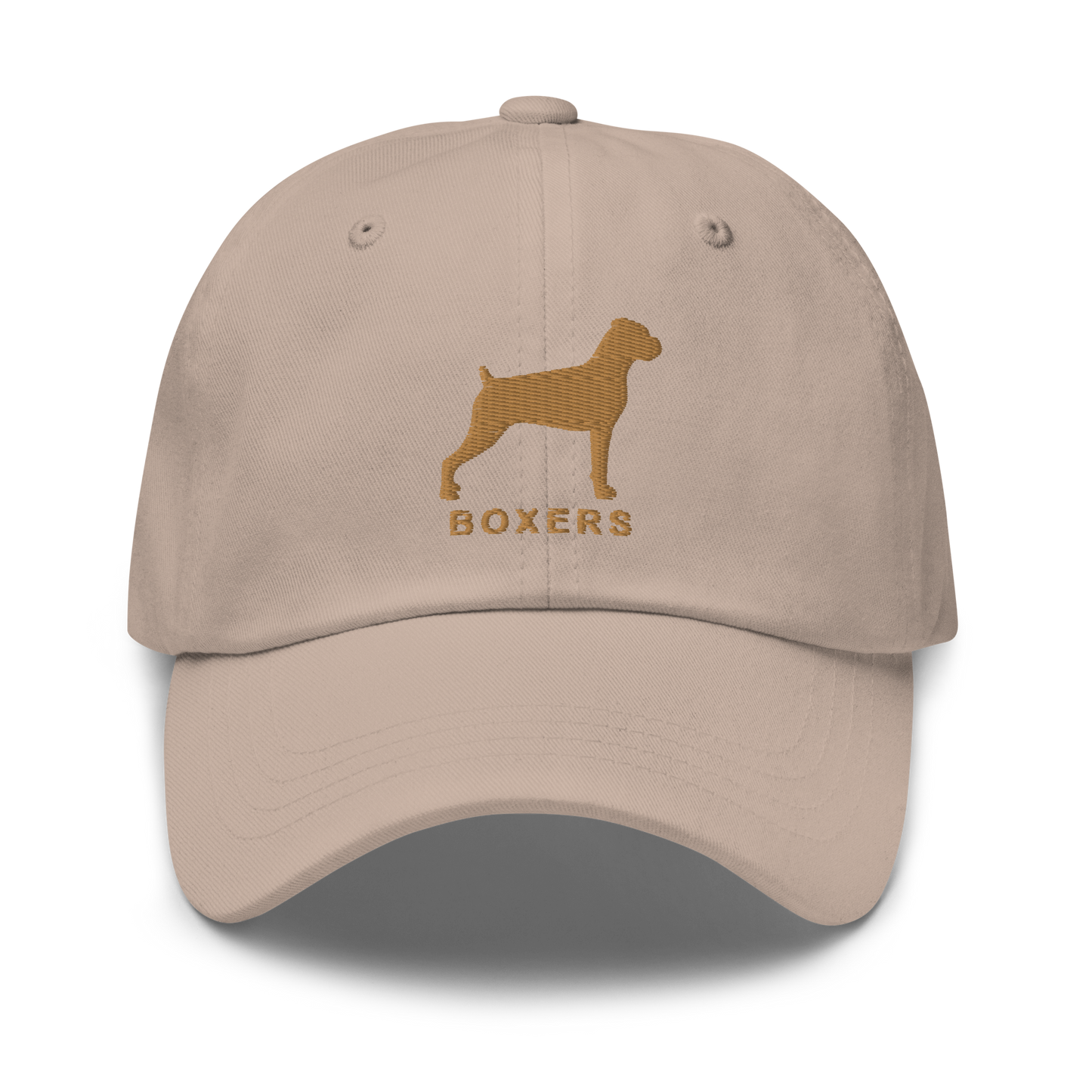 BOXERS Silhouette Dad Hat, Embroidered Print