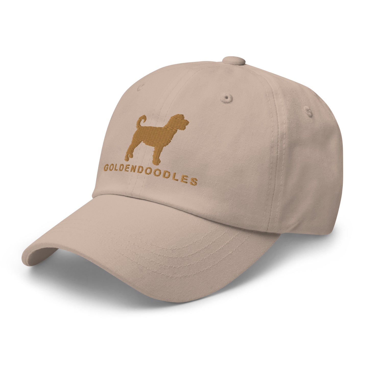 GOLDENDOODLES Silhouette Dad Hat, Embroidered Print