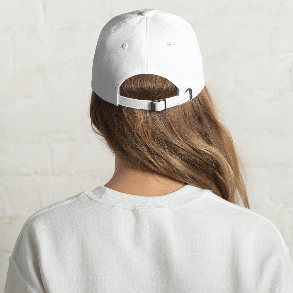 GOLDENDOODLES Silhouette Dad Hat, Black Embroidered Print