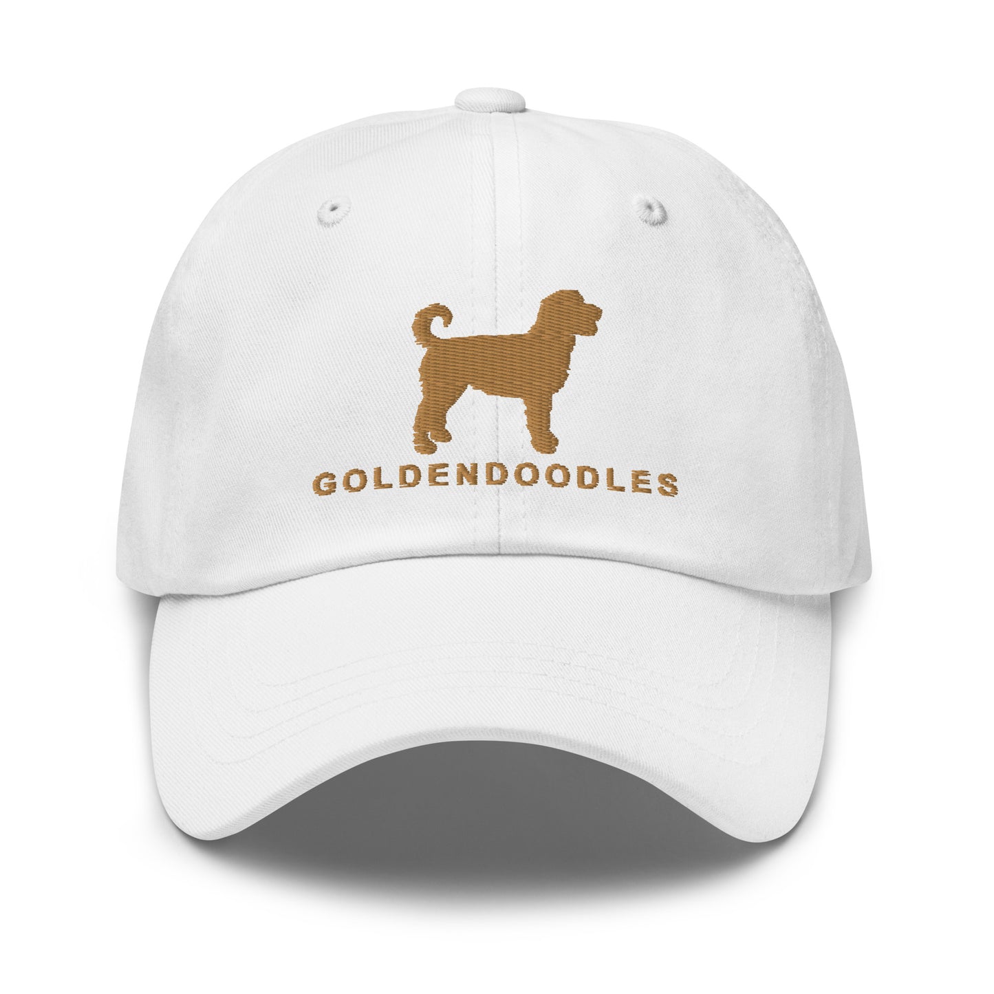 GOLDENDOODLES Silhouette Dad Hat, Embroidered Print