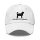 GOLDENDOODLES Silhouette Dad Hat, Black Embroidered Print