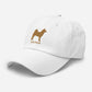 AKITAS Silhouette Dad Hat, Embroidered Print