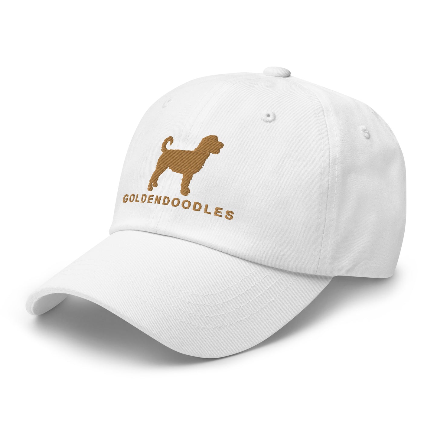 GOLDENDOODLES Silhouette Dad Hat, Embroidered Print