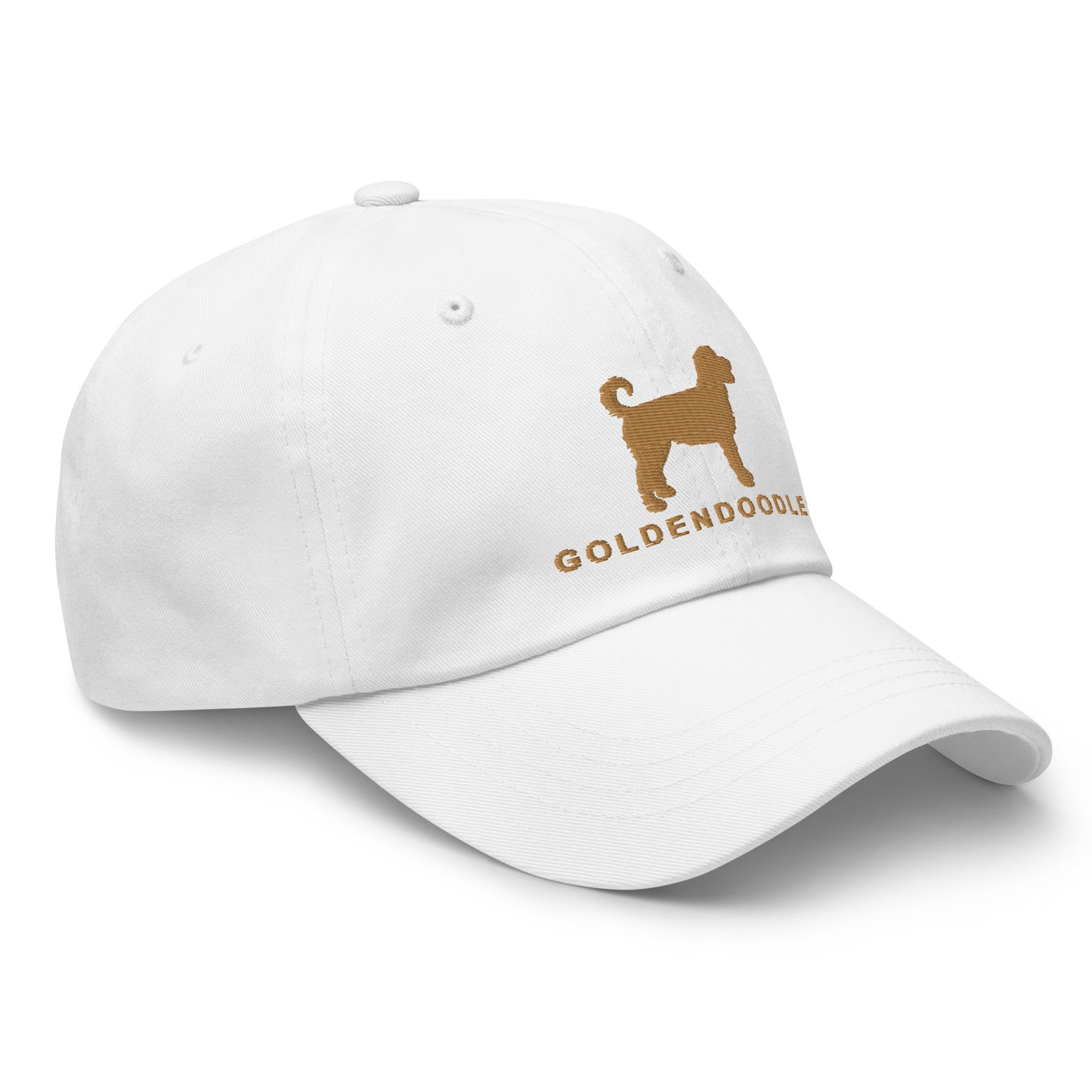 GOLDENDOODLES Silhouette Dad Hat, Embroidered Print