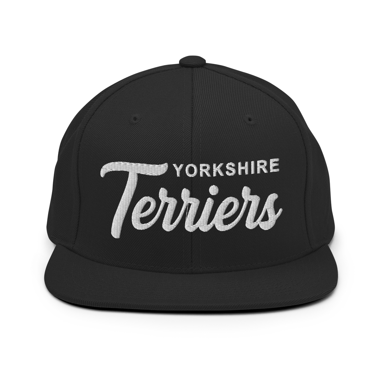 YORKSHIRE Terriers Retro Snapback, Embroidered Print