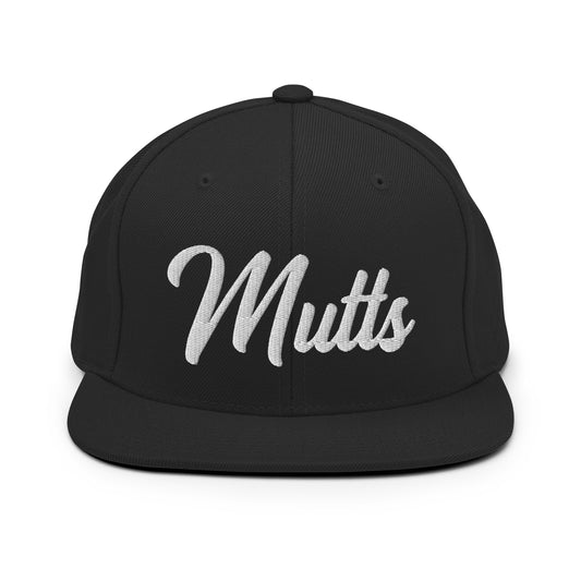 Mutts Retro Snapback, Embroidered Print