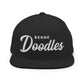 BERNE Doodles Retro Snapback, Embroidered Print