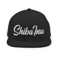 Shiba Inu Retro Snapback, Embroidered Print