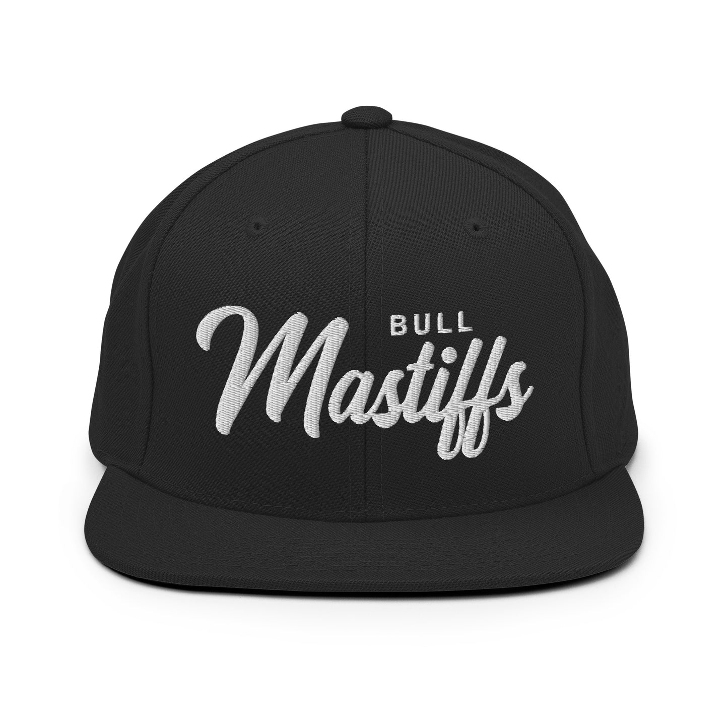 BULL Mastiffs Retro Snapback, Embroidered Print