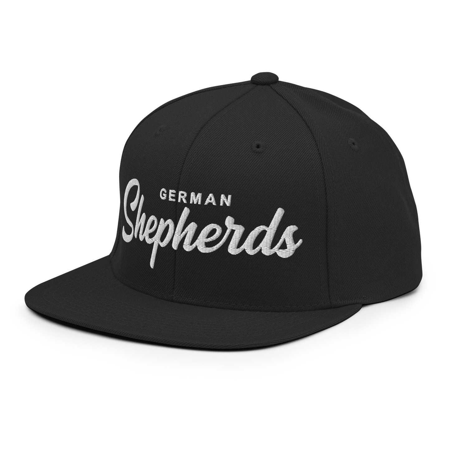 German Shepherds Retro Snapback, Embroidered Print