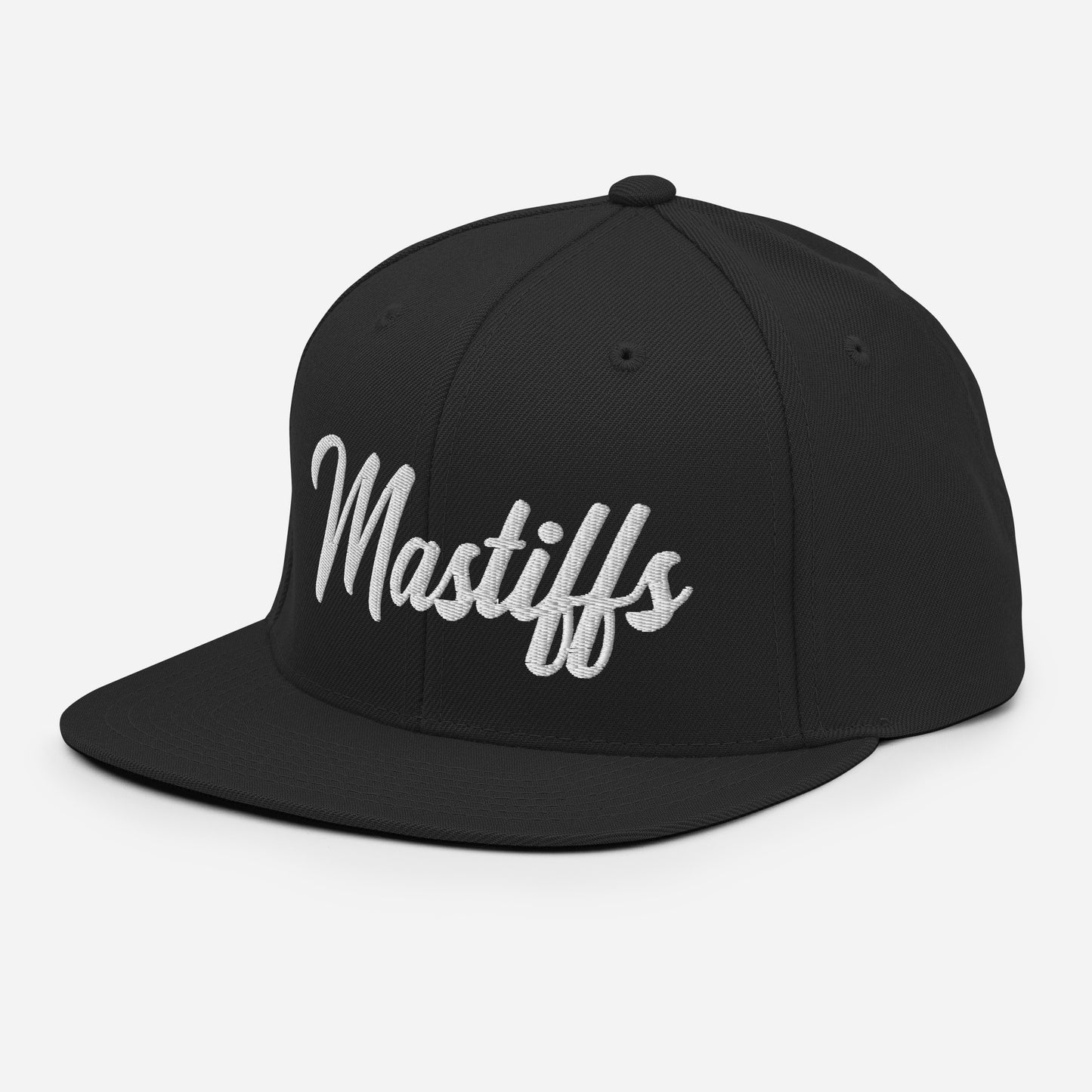 Mastiffs Retro Snapback, Embroidered Print