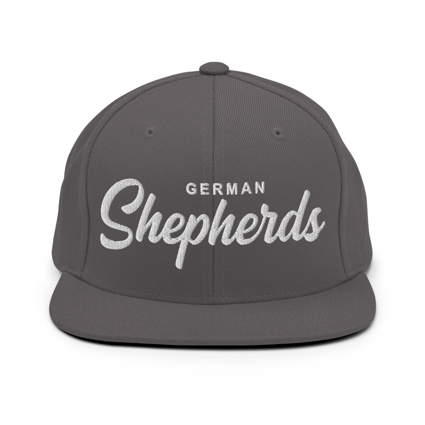 German Shepherds Retro Snapback, Embroidered Print