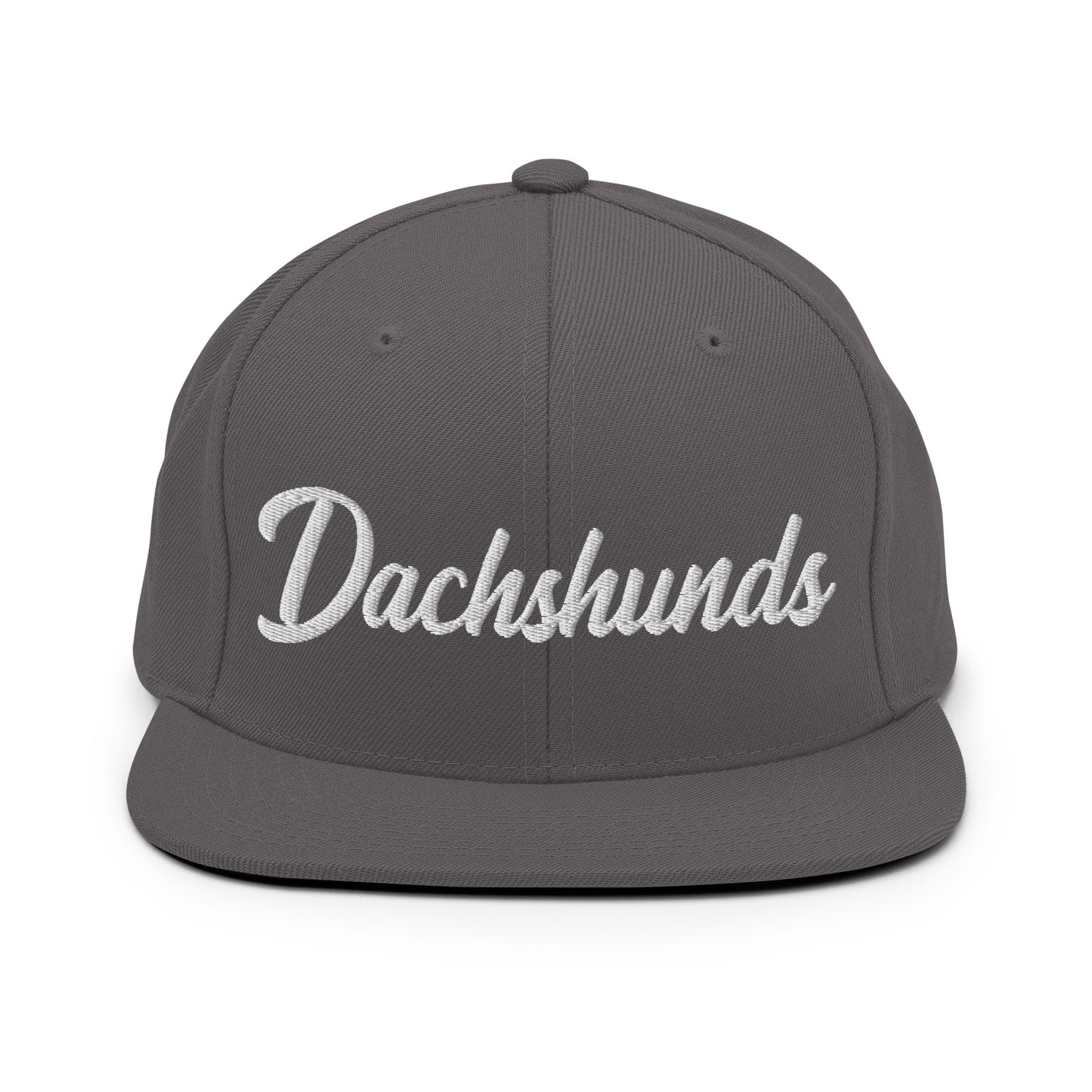 Dachshunds Retro Snapback, Embroidered Print