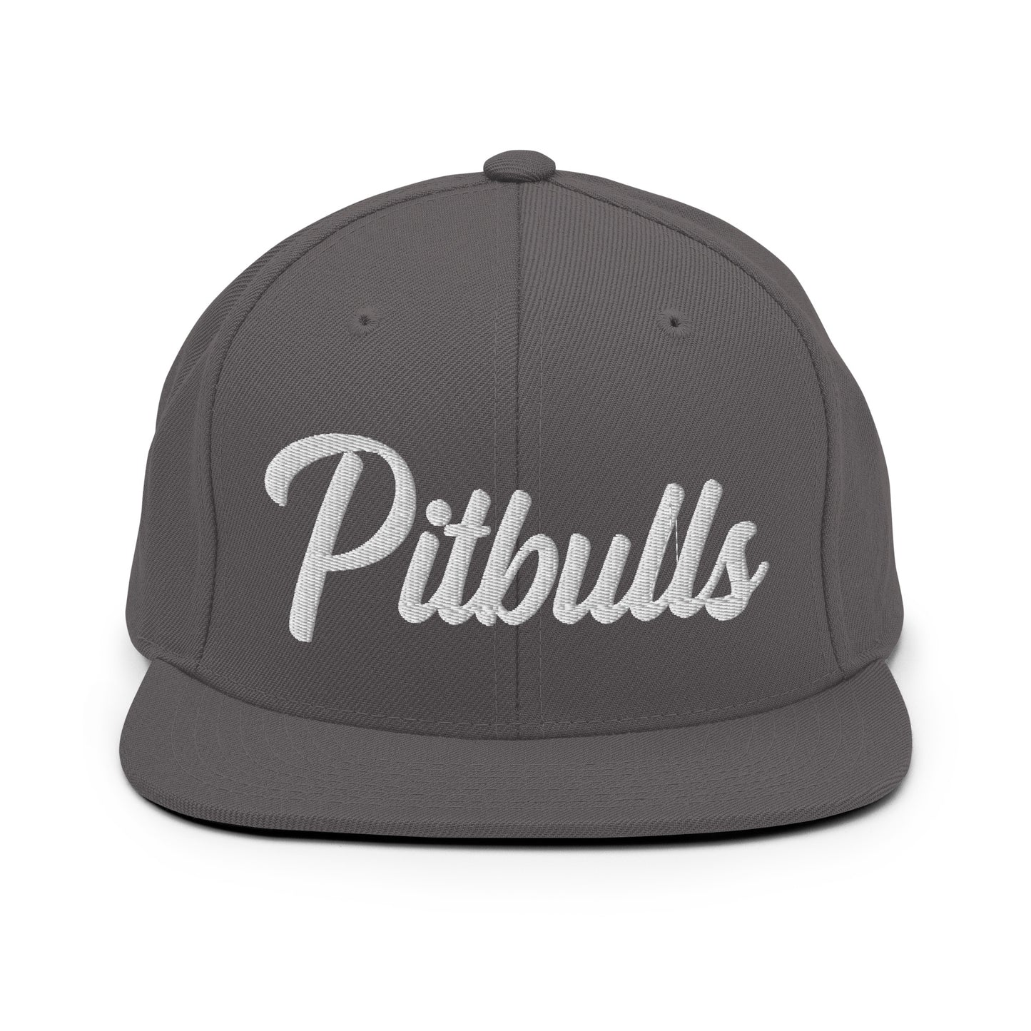 Pitbulls Retro Snapback, Embroidered Print