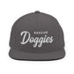 Rescue Doggies Retro Snapback, Embroidered Print