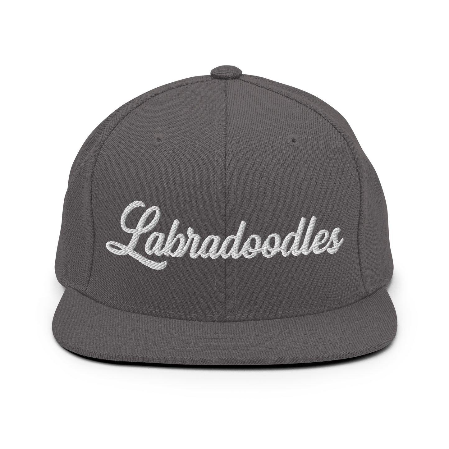 Labradoodles Retro Snapback, Embroidered Print