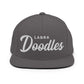 LABRA Doodles Retro Snapback, Embroidered Print