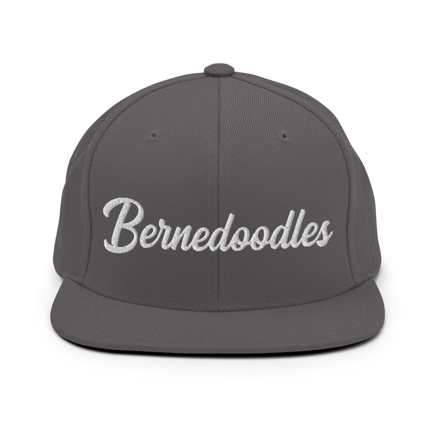 Bernedoodles Retro Snapback, Embroidered Print