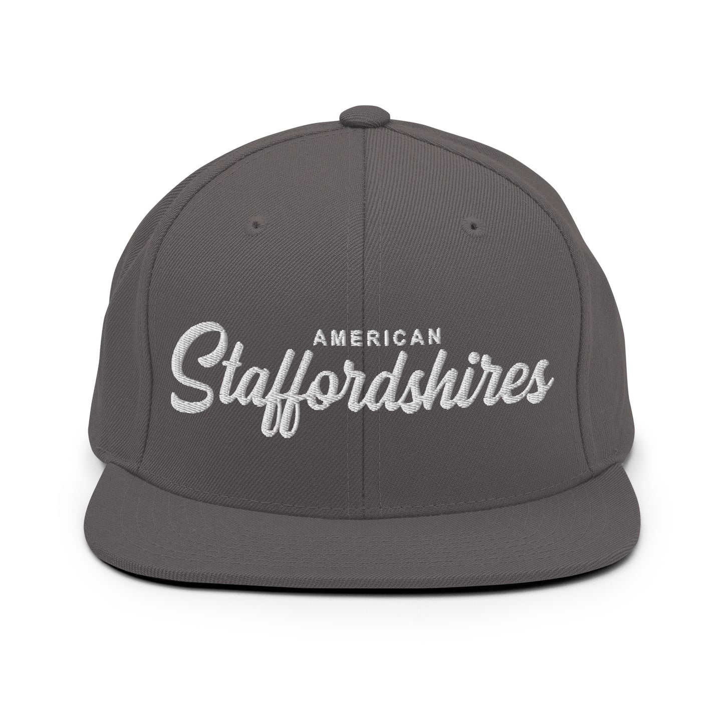 AMERICAN Staffordshire Retro Snapback, Embroidered Print