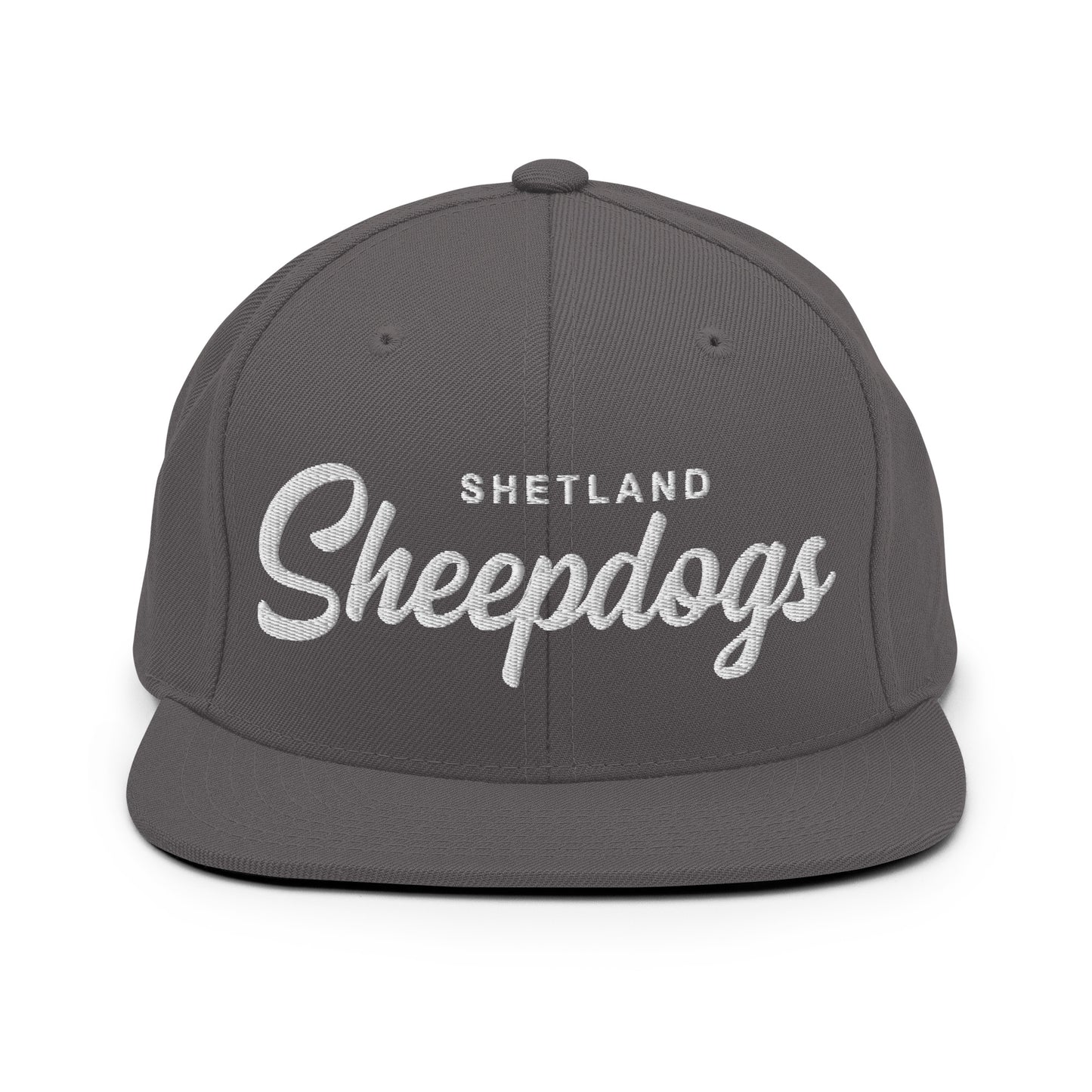 Shetland Sheepdogs Retro Snapback, Embroidered Print