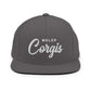 Welsh Corgis Retro Snapback, Embroidered Print