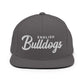 English Bulldogs Retro Snapback, Embroidered Print