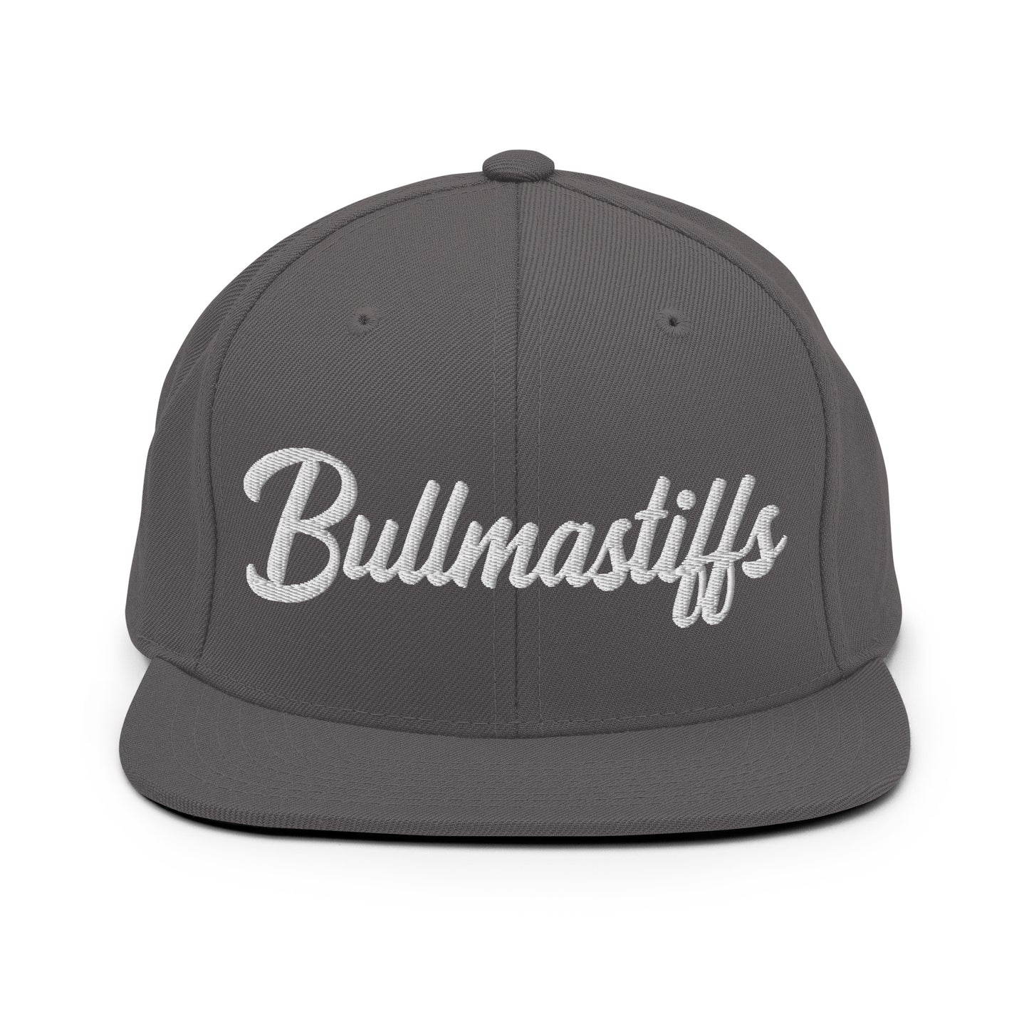 Bullmastiffs Retro Snapback, Embroidered Print